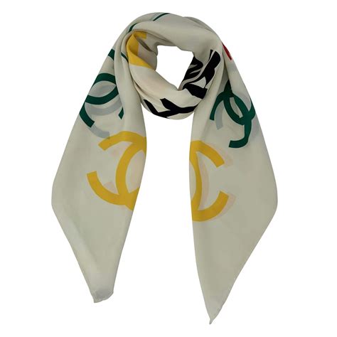 men's silk chanel scarf|chanel silk scarf price.